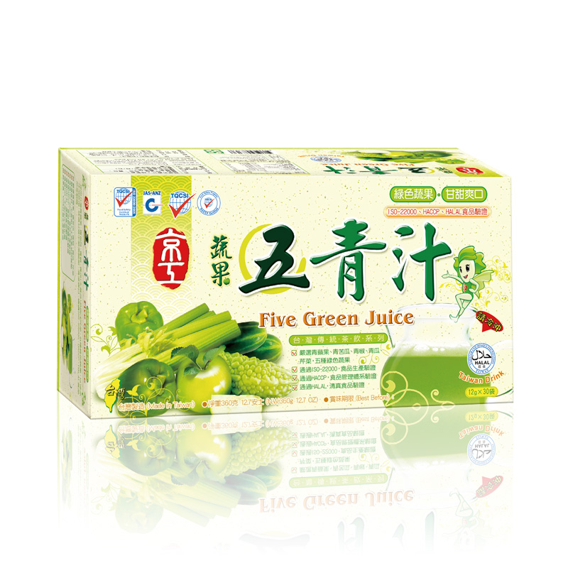 蔬果五青汁(30入) Five Green Juice